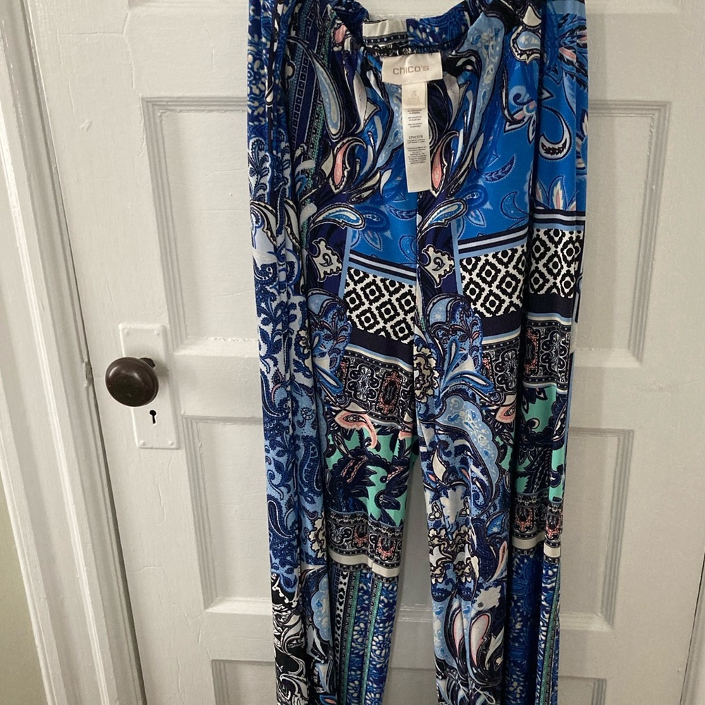 Palazzo pants (2) size 3 chicos